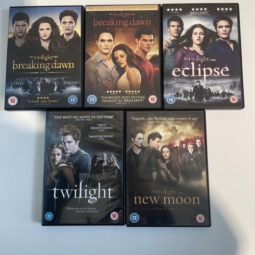 Twilight dvd full set - dvd,