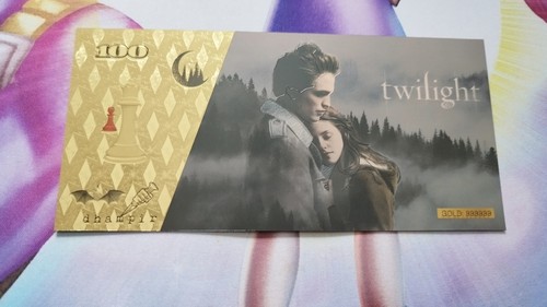 Twilight collector doré card - twilight,