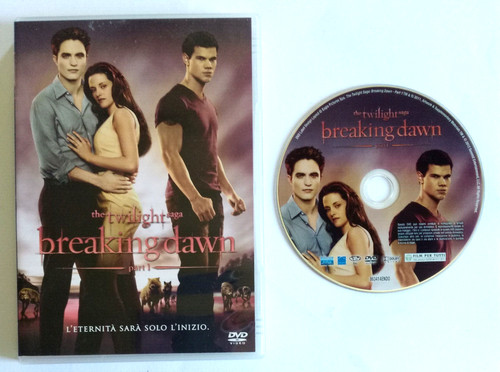 Dvd the twilight saga breaking - twilight,