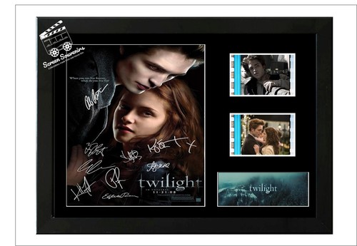 Twilight film cell cast signed - twilight,
